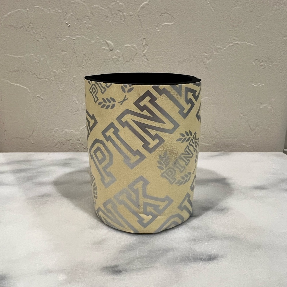 Pink drink koozie